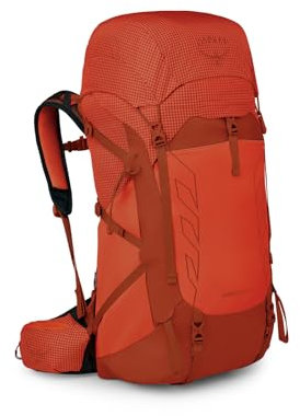 Osprey Tempest Pro 40L Women's Hiking Backpack with Hipbelt, Mars Orange, WM/L