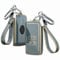 Misuyue TPU Car Key Fob Cover for Renault Fluence Duster Dacia Sandaro Twingo Talisman Megane Kadjar C-lio Kangoo Captur Espace, 4 Button Remote Car Key Protection Case + Rope Clasp (Grey)