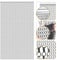 Gradleen Cadena Mosquitera Negro 90 * 210cm Aluminio Metal Mosquitera Cortina para Control de Insectos Voladores,Mantiene Fuera Insectos,Moscas,Avispas,Mosquitera de Doble Gancho