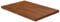 CIADAZ Waschtischplatte Dunkelbraun 60x40x2,5 cm Massivholz Behandelt, Arbeitsplatte, Holzplatte, Schreibtischplatte, Waschtischplatte, Küchenarbeitsplatte - 343054