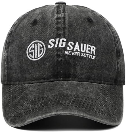 GEWASCHENER Hut SIG Saur SIG SAUER Baseballkappe Outdoor-HÜTE FÜR Herren UND Damen
