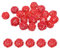 M METERXITY 20-Pack Wicker Rattan Balls 40mm/1.6 Inch Decorative Rattan Balls Orbs Vase Fillers Bowl Fillers for Christmas/Weddings/Thanksgiving/DIY Crafts/Home Decor [Red]