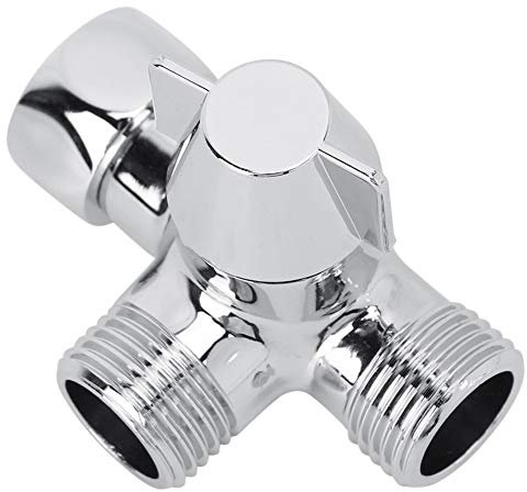 G1/2 Doccia A Tre Vie A Forma di T A Connettore Deviatore WC Bidet Separatore della Valvola del Miscelatore Fornisce Forte Resistenza all'usura e Tenuta Deviatore A Tre Vie