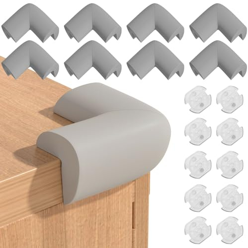 SoeUyd Protector Esquinas Bebe, Protector Esquinas Muebles | Protectores Esquinas Bebes, Dale a Tu Bebé una Protección Más Suave Y Segura, Furniture Protection