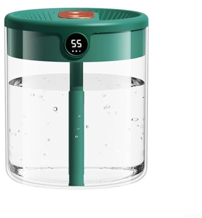 Easily Monitor Room Conditions With This User Friendly 2L USB Powered Mute Bedroom Humidifier Solution (Green)