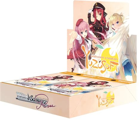 Weiss Schwarzrose Booster Pack, Yuzu Soft, Box of 10