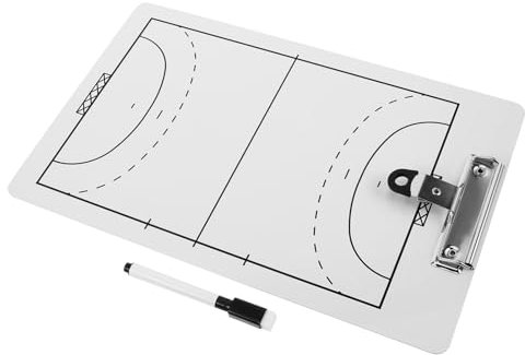 ibasenice Volleyball Trainer Klemmbrett Doppelseitig Trocken Abwischbar für Trainer Whiteboard für Volleyball Training und Spiele Langlebig für Visualisierung