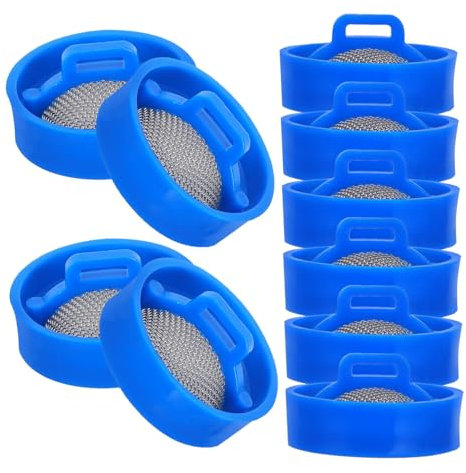 KOMBIUDA 10pezzi Filtro Per Valvola Di Ingresso Acqua Della Lavatrice Filtri Per Tubo Flessibile in Rete Da Accessori Per Lavatrici Automatiche Per Prevenzione Degli Intasamenti