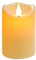 Velas LED, Velas led efecto llama, Funcionamiento con batería para Decoración, Bodas, Navidad (7.5x10cm)