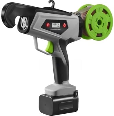 EDEDE Bindezange für Pflanzen, Elektrische Astbindemaschine for Binden von Weinreben, Kiwi- und Tomatenbinden, Astbindemaschine, vollautomatisches Knoter-Gartenrät