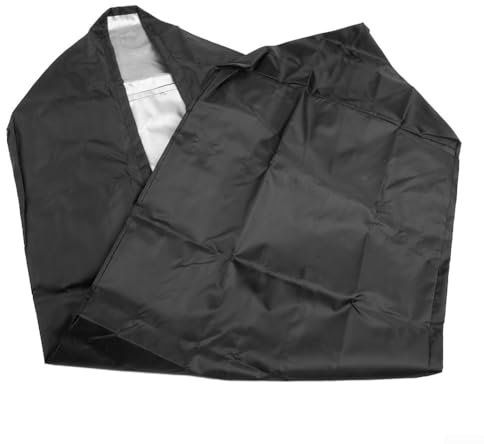 Homeponnew For Weber BBQ Grill Cover For Traveler Portable Gas Grill All Weather Protection Oxford Material With PVC Lining Dust Proof Black 101X49x25cm