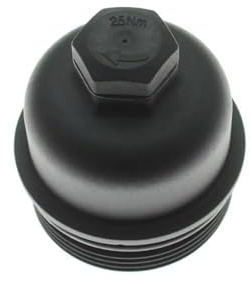 KMLONG Coperchio dell'alloggiamento del filtro dell'olio, adatto for Smart, City Coupe Convertible Forwo olio 450 660 180 0038 6601800038 Tappo del filtro motore