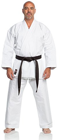Ronin Brand 12oz. Traditional Heavyweight Karate Uniform (White, 0)
