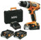 Perceuse visseuse AEG 18V - 3 batteries 1.5Ah - 1 chargeur BSB18G2LI-153C