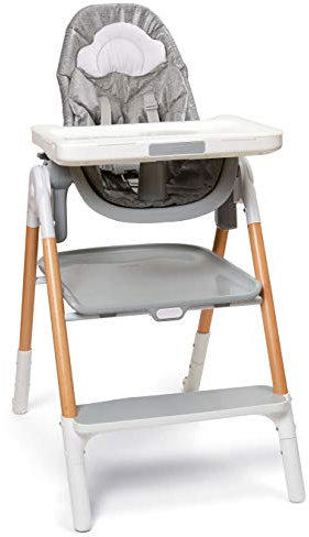 Skip Hop Sit-to-Step-Hochstuhl, grau