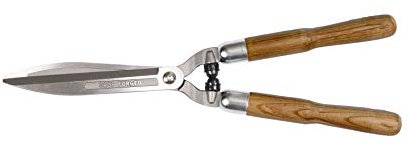 mgc24 Heckenschere, Länge 55 cm aus geschmiedetem Stahl mit Griff aus Eschenholz