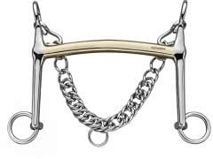 Sprenger Französische Reitkandare Sensogan 14 mm/7 cm | Farbe: sensogan | Größe: 125 mm