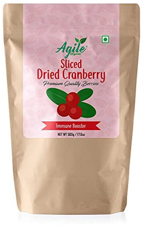 CROW Agile Biologico Secco Mirtillo Rosso Affettato 500g