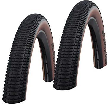 Ziegenpeter 2 x Schwalbe Billy Bonkers Bronze Skin // 54-559 (26x2,10'), Ausführung:Bronze Skin