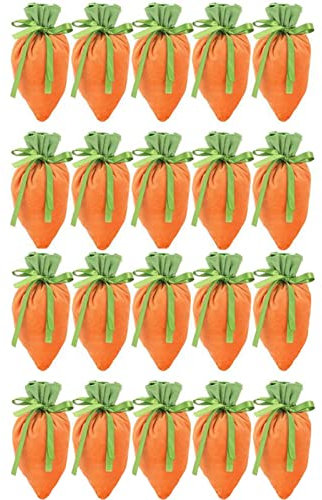 Samt Geschenkbeutel, Karotten Samt Schmuckbeutel, Karotten Samt Schmuckkorb, Osterhasen Taschen, Kaninchen Samt Taschen, Süßigkeiten Taschen Mit Kordelzug Für Osterpar Dekorationen