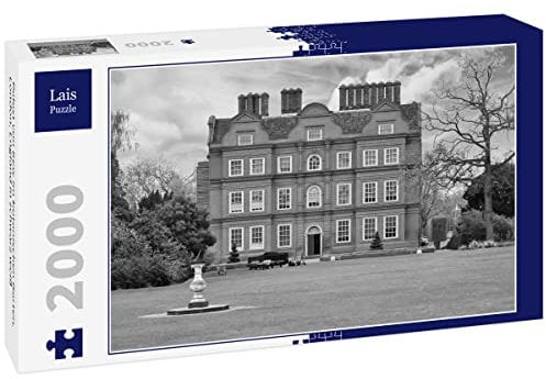 Lais Jigsaw Puzzle Kew Palace in the botanical garden, London, England in black and white 2000 pieces
