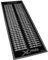 XQmax 237x80 cm Turnier Dartteppich Check Out grau/schwarz Dartmatte mit offiziellem Spielabstand Dart Matte Teppich