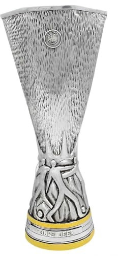 haobook Trofeo Europa Replica Campionato di Squadra di Calcio Trofei Souvenir Trofeo Collezione di Fan Ufficio Bar Discoteca Decorazione Tema Mostra Ornamenti,44cm