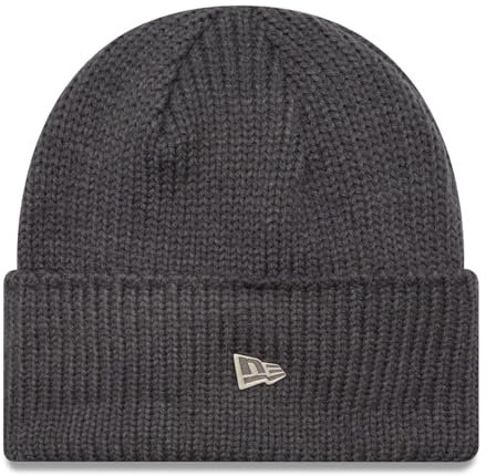 New Era Wintermütze Wide Cuff Beanie - Merino Charcoal