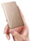 TORRAS Ultra-Slim für MagSafe Power Bank, Wireless Magnetische Powerbank 5000mAh mit USB-C Schnell Aufladende,Externer Akku für iPhone 16 ProMax/15/14/13/12 Serie Gold