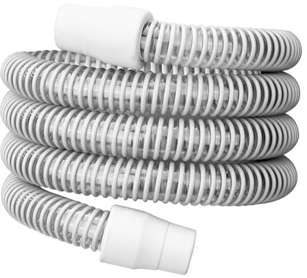 CPAP-Schlauch 180cm Universeller Beatmungsgeräteschlauch Atemgerät Schlauch Kunststoff Beatmungsgerät Zubehör, 22mm Schlauchanschluss