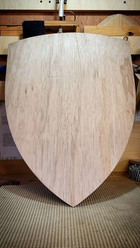 The Natural Workshop Wooden Reenactment Heater Shield - Marine Plywood 520mm (w) x 640mm (h) - Large