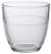 Duralex 1017AB06C0111 Gigogne Trinkglas, Wasserglas, Saftglas, 220ml, Glas, transparent, 6 Stück
