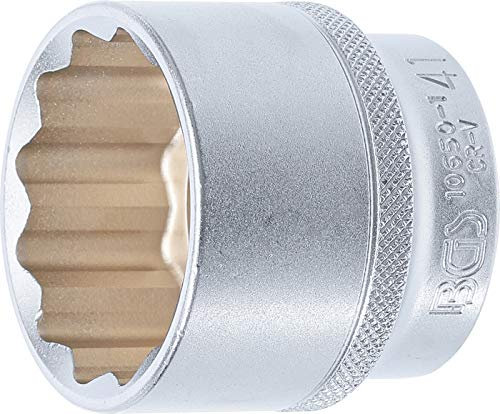BGS 10650-1 | Steckschlüssel-Einsatz Zwölfkant | 12,5 mm (1/2) | SW 41 mm | CV-Stahl