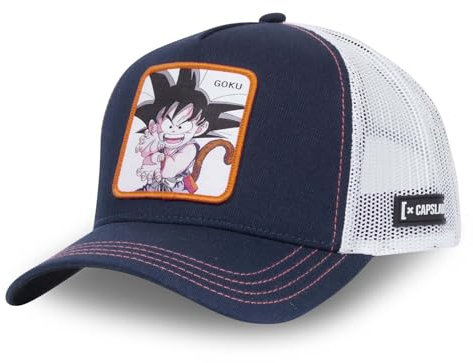 Capslab Goku Dragon Ball Z Schwarz Trucker Cap - One-Size