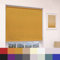 Caecus Ochre Blackout Roller Blinds Made To Measure Window Blinds Easy Fit Child Safe Thermal Properties Home Office Fitting Included Up To 90cm Width x Up To 160cm Drop