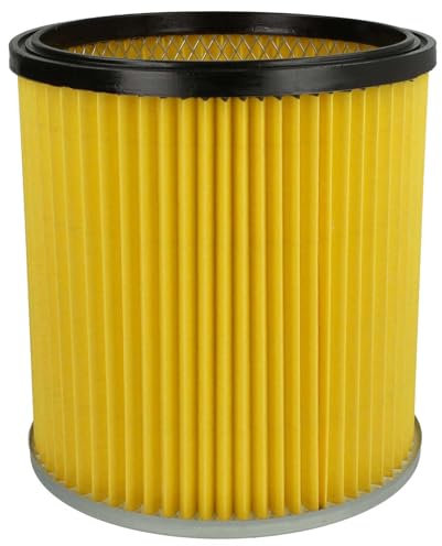 vhbw 1x Filtro plisado compatible con Kärcher NT 301 (1.722-121.0), NT 351 aspiradora - Filtro, cartucho, papel