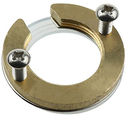 LUORNG 31mm Brass C Type Kitchen Faucet Antiloosing Nut Cap Fastening Circlip Washer Accessory Tool Set Faucet Accessories Wash Basin Tap Fixing Fitting Kit