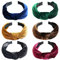 6Pcs Bandeau pour femmes Bandeaux à larges bords avec nœuds croisés Bandeau à petites fleurs Accessoires de cheveux pour femmes et filles (hairband_6jingsirong)