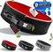 EVERLEVEN Premium Echtleder Gewichthebergürtel, Gewichthebergürtel für Herren und Damen, Weightlifting Belt, Fitness Gym Gürtel Bodybuilding Kraftsport Lifting Belt - Größe M/L