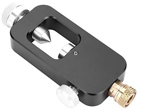 KIMISS Adaptador de Recarga Portátil de Aleación de Aluminio para Tanque de Buceo y Cilindro de Oxígeno