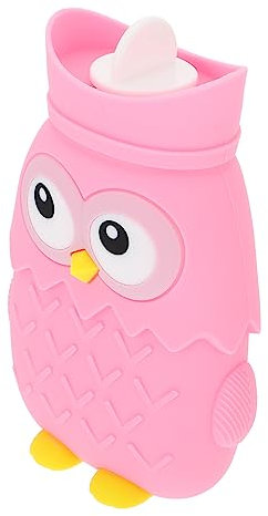 BESPORTBLE Water Filled Hand Warmer Hot Water Bag Unique Owl Design Portable Warmers for Family Travel and Work