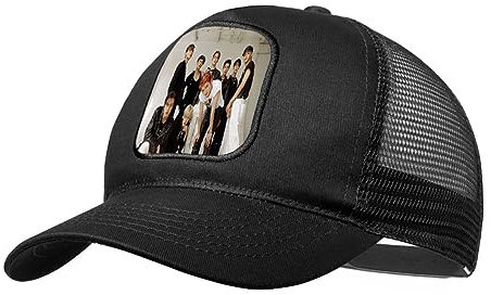 Gorra Negra con Rejilla nct 127 Kick it Cherry Bomb Favourite Moda Deporte