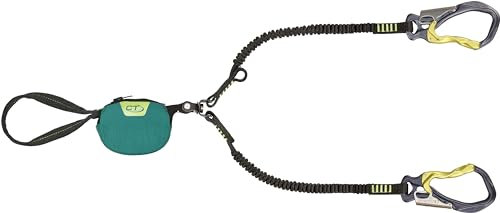 Climbing Technology Hook IT Twist, Via Ferrata Unisex Adulto, Verde, Taglia Unica