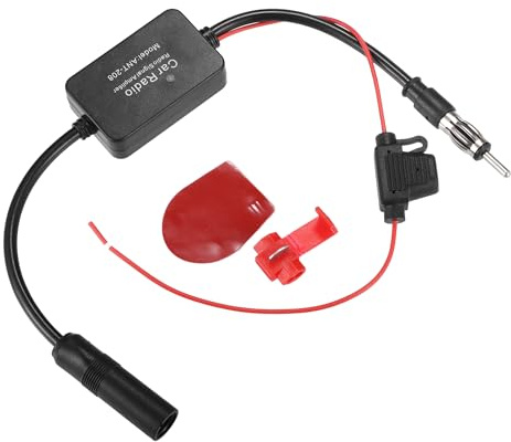 QUARKZMAN 1 Ensemble Voiture Radio Antenne Amplificateur Signal Amplificateur pour Auto Radio