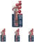 Derwent Blender & Burnisher Pencil Blister Pack, Set Of 4, Eraser & Sharpener Included, Professional Quality, 2301774 (Pack of 4)