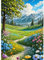 TOSTOG Diamond Painting für Erwachsene,Landschaft 5D Diamant Painting Kits Bilder,DIY Diamant Malerei Diamond Painting Bilder Set 30x40cm für Wanddekor