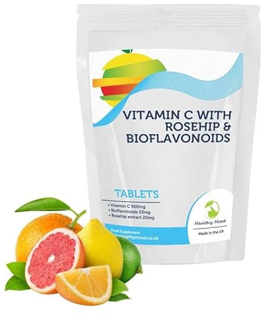 Vitamin C 500mg with Rosehip & Bioflavonoids Tablets