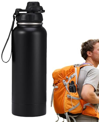 Caja fuerte para botella de agua, botella de agua con compartimento secreto | Botella de agua secreta Vaso para beber de acero inoxidable de 730 ml con tapa | Guarde y oculte contenedores de desvío pa