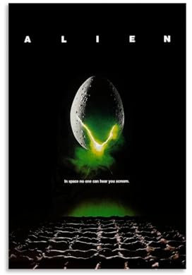 TPLLPK Filmposter Alien 1979, Vintage-Filmposter, dekorative Malerei, Leinwand, Wandposter und Kunstdruck, moderne Familienschlafzimmer-Dekoration, Poster, 30 x 45 cm