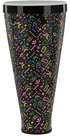 GEWA Liberty Timbau Stackable Drums - Größe (Durchmesser): 12 (30,5 cm), Höhe 23,5 (60 cm) - Crazy Neon